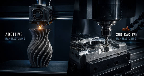 Additive Manufacturing vs Subtractive Manufacturing: What’s the Difference?