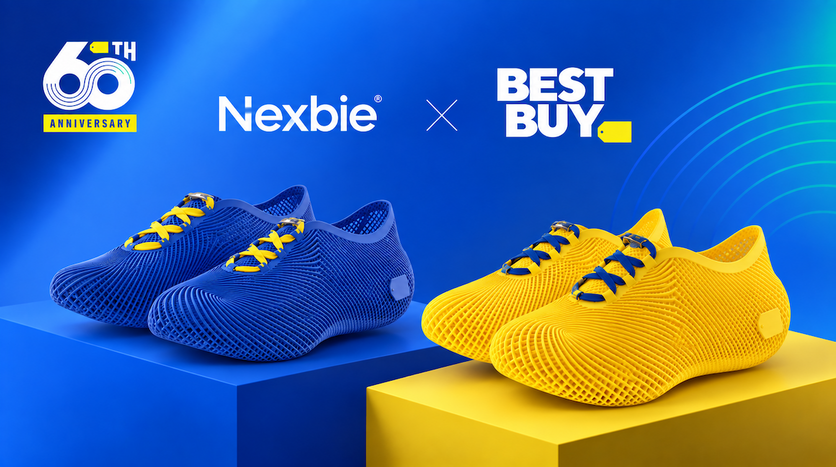 Nexbie x Best Buy: Creating a 3D Printed Sneaker for Best Buy's 60th Anniversary