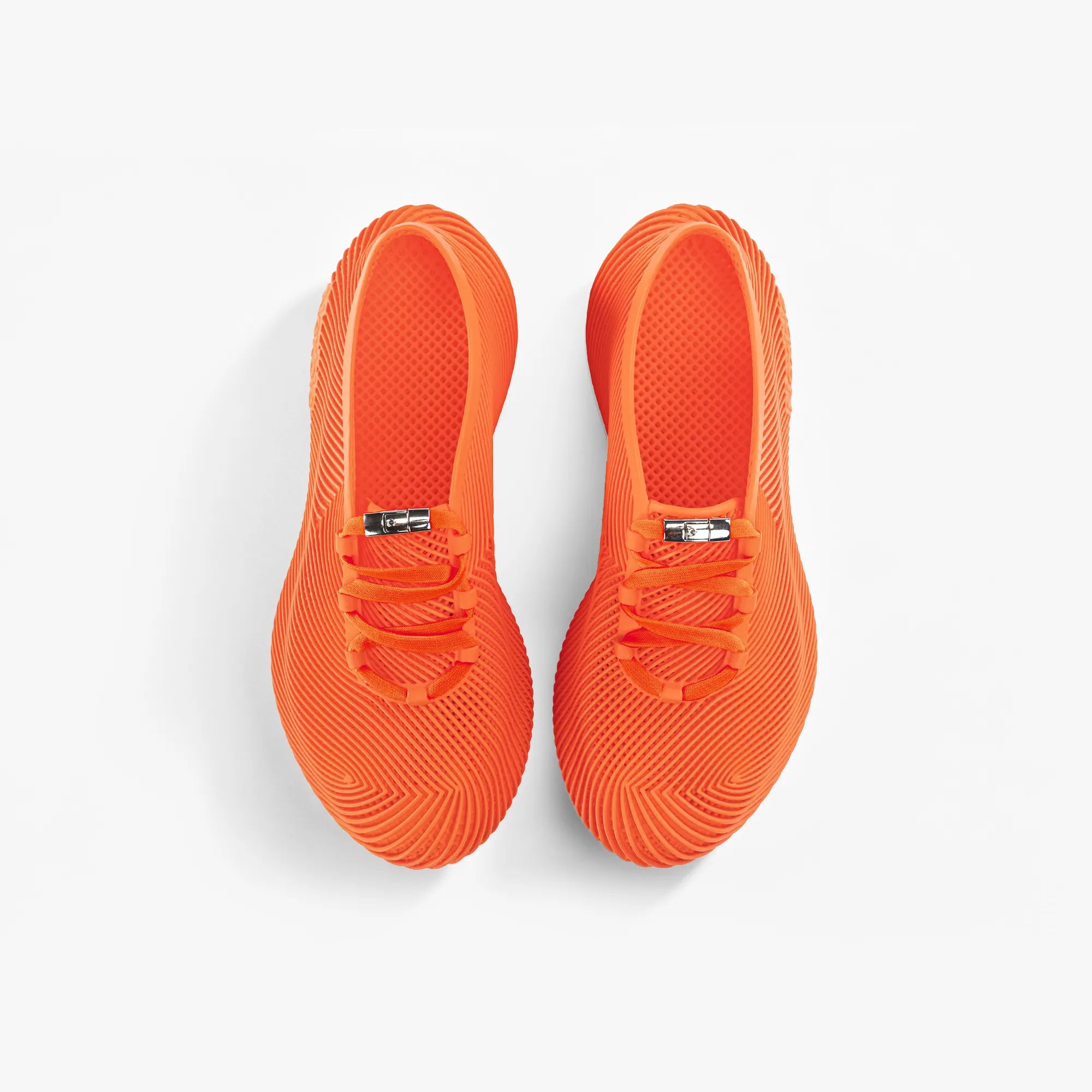Orange Aeroraise 3D printed sneaker