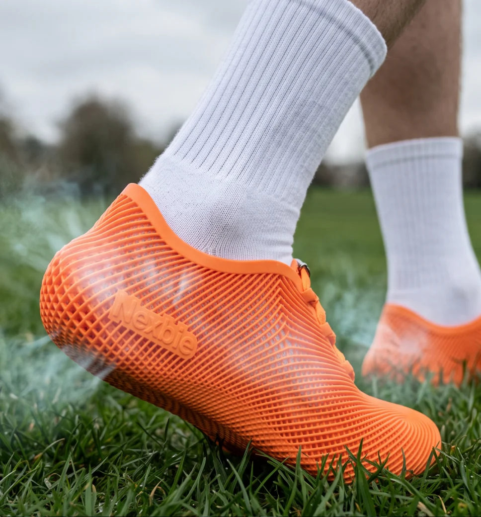 360° breathable shoe open-lattice structure