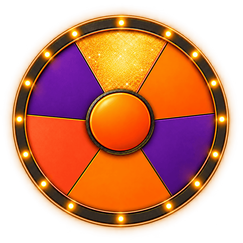 Prize wheel: BOGO Free, 10% off, 15% off or 20% off